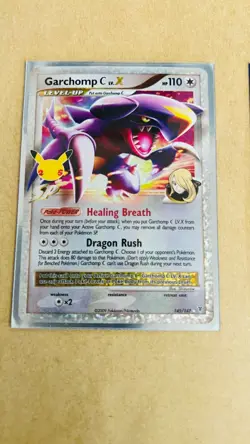 Garchomp C LV.X - Celebrations 25th 145/147 - Rare Pokemon Card NM - Image 1