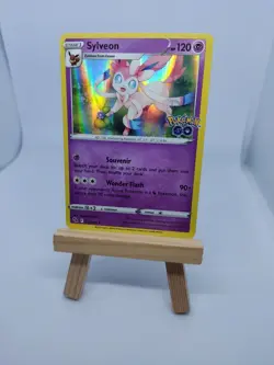 035/078 Sylveon Rare Holo Card Pokemon GO Pokemon TCG Card Sword & Shield Swsh - Image 2