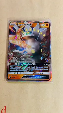 Pokemon Card Zygarde GX SM122 Black Star Promo Near Mint NM - Image 1