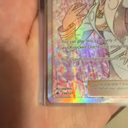 Pokemon Diantha Full Art Ultra Rare Holo Trainer 130/131 SM Forbidden Light Card - Image 4