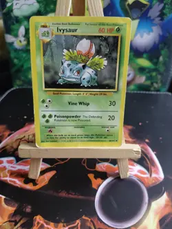 Pokemon TCG Ivysaur Base Set, Unlimited Uncommon Card 30/102 - Image 1