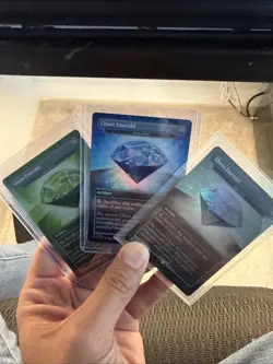 Chaos Emerald Lotus Petal Lot (3 Cards) - Image 1