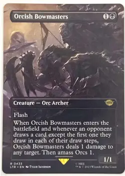 Orcish Bowmasters Borderless Foil LTR 0433 English Rare Magic: The Gathering - Image 1