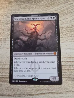 Sheoldred, the Apocalypse (Phyrexian) Dominaria United Regular - Image 1