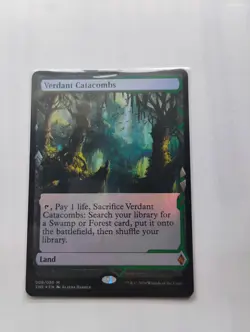 Verdant Catacombs ZNE Zendikar Rising Expedition Foil - Image 1