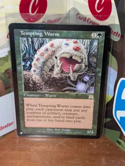 Tempting Wurm NM 291/350 The List Magic The Gathering Mtg - Image 1