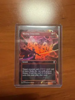 Blazing Crescendo Borderless Marvel Super Heroes Foil 340 - Image 1