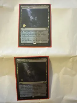 MTG Polluted Delta PROMO STAMPED FOIL | Modern Horizons 3 | NM [SLG] - Image 1