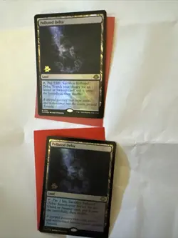 MTG Polluted Delta PROMO STAMPED FOIL | Modern Horizons 3 | NM [SLG] - Image 2