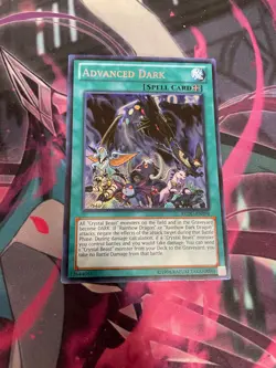 YUGIOH - ADVANCED DARK - SECRET RARE - REDU - UNLIMITED - NM - Image 1