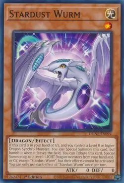 1x Stardust Wurm - 1st Edition NM Eng YuGiOh - Duelist Nexus - Image 1