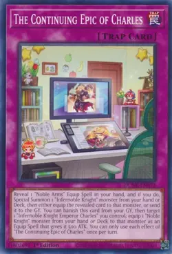 1x The Continuing Epic of Charles - 1st Edition NM Eng YuGiOh - Duelist Nexus - Image 1