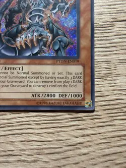 Yu-Gi-Oh! Konami Dark Armed Dragon PTDN-EN019 Secret Rare Foil 1st Ed Near Mint - Image 5