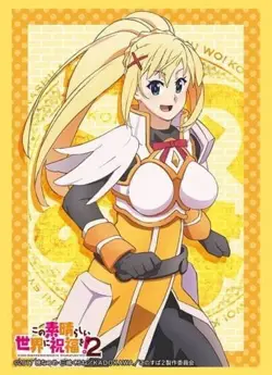 Bushiroad Weiss Schwarz Card Sleeve HG Vol. 1285 Konosuba Darkness SEC SSP SP - Image 1