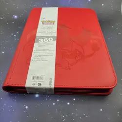 Ultra Pro: 9 Pocket Zip Pro Binder - Elite Series - Charizard, Holds 360 Cards C - Image 4