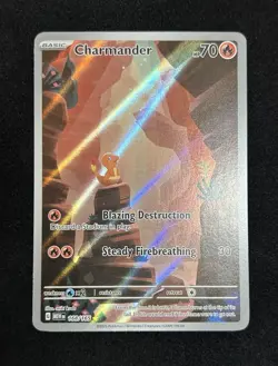 Pokemon TCG Charmander 168/165 S&V 151 Illustration Rare English NM/Mint - Image 2