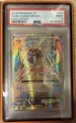Pokemon Evolutions PSA 9 Charizard & Blastoise Bundle With Slab Cases - Image 4
