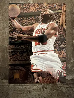 1995-96 Fleer Metal - Michael Jordan #13 - Image 1