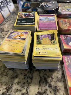 Pokemon Card Collection Lot Binder Holos Charizard GX Tins And Bulk Cards - Image 4