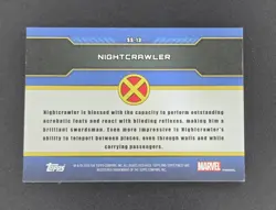 2025 Topps Finest X-Men '97 Sentinels Scan Nightcrawler #SS-13 - Image 2