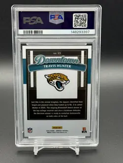 Travis Hunter 2025 Panini Donruss - Downtown! #13 (RC) - Image 2