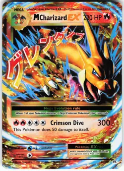 M Charizard EX 13/108 Pokemon XY - Evolutions Holo Ultra Rare NM - Image 1
