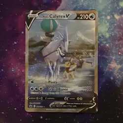 The Pokemon Company Ice Rider Calyrex V 164/198 Full Art Holo 210HP - Image 1