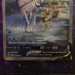 The Pokemon Company Ice Rider Calyrex V 164/198 Full Art Holo 210HP - Image 3