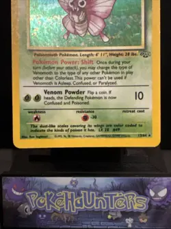 Pokemon Card Venomoth 13/64 Holo Jungle Set WOTC Light Play - Image 4
