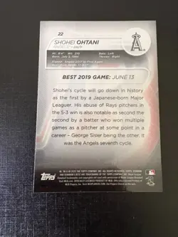 🐐 2020 Shohei Ohtani Bowman's Best #22 Los Angeles Angels 🐐 MVP Angels - Image 2