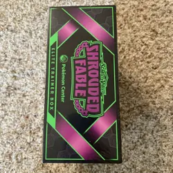 Pokemon Center Exclusive Scarlet & Violet Shrouded Fable ETB Elite Trainer Box - Image 5