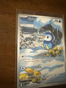 Pokemon TCG Piplup Illustration Rare 098/094 Near Mint Phantasmal Flames - Image 3