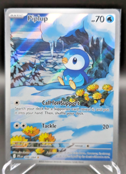 Pokemon TCG - Phantasmal Flames - Piplup Illustration Rare 098/094 - Image 1