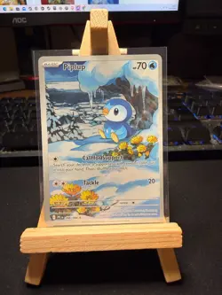 Pokemon TCG Piplup 098/094 Illustration Rare – Phantasmal Flames – NM - Image 3