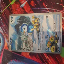 Pokemon TCG Piplup 098/094 Phantasmal Flames Illustration Rare - Image 3