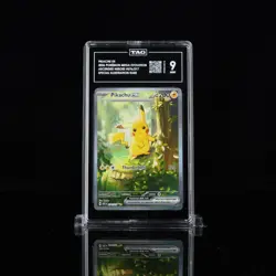 Pikachu EX 276/217 Ascended Heroes SIR TAG 9 Possible Cross to BGS/PSA Read Desc - Image 1