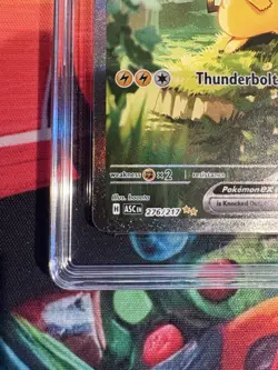 Pikachu EX 276/217 Ascended Heroes SIR TAG 9 Possible Cross to BGS/PSA Read Desc - Image 5