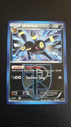 Pokemon Umbreon Plasma Freeze Non-Holo Card 64/116 LP Condition - Image 1