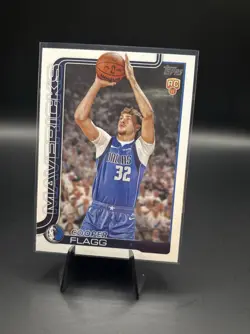 Cooper Flagg - 2025 Topps Flagship Basketball Rookie Card #201 Dallas Mavericks - Image 1