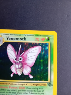 Pokemon Card: Jungle 1st Edition Holo Rare: Venomoth 13/64 - Image 3