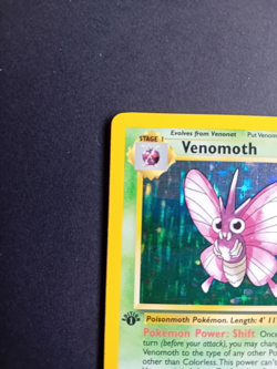 Pokemon Card: Jungle 1st Edition Holo Rare: Venomoth 13/64 - Image 4