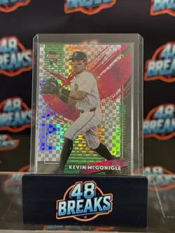 2026 Topps Finest Kevin McGonigle Rare X-Fractor RC Detroit Tigers #275 - Image 1