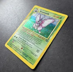 Pokemon Jungle - Venomoth 13/64 Holo - small crease - Image 3