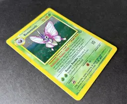 Pokemon Jungle - Venomoth 13/64 Holo - small crease - Image 4