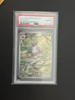 NIDOKING 2023 POKEMON 151 ILLUSTRATION RARE #174 PSA 10 Q0895 - Image 1
