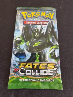 POKEMON TCG - XY FATES COLLIDE - BOOSTER PACK (1x Pack) BRAND NEW SEALED RARE - Image 1
