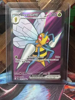 Pokemon TCG Beedrill ex 098/086 Chaos Rising - Image 1
