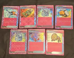 Pokemon TCG Prismatic ACE SPEC Trainer Holo Lot (7x) English - Image 1