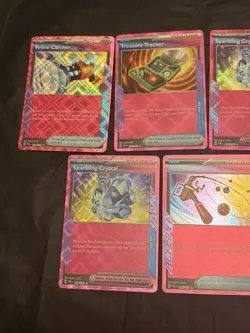 Pokemon TCG Prismatic ACE SPEC Trainer Holo Lot (7x) English - Image 3