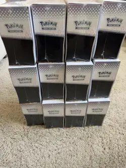 Pokemon TCG Prismatic Evolutions Factory Sealed ETB Elite Trainer Box Lot of 12 - Image 3